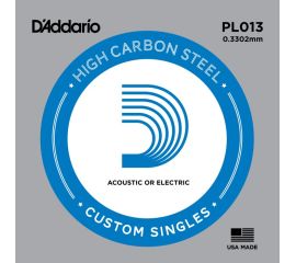 D'Addario PL013 corda singola per chitarra acustica ed elettrica