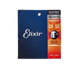 Elixir Nanoweb 12077 Light-Heavy muta per chitarra elettrica 010-52