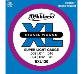 D'addario EXL 120 muta chitarra elettrica 009-042