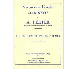 22 ETUDES MODERNES - PERIER