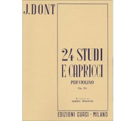 24 STUDI E CAPRICCI PER VIOLINO OPUS 35 - DONT