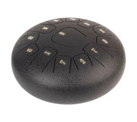 STEEL TONGUE DRUM 12 POLLICI NERO