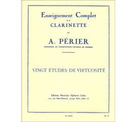 20 ETUDES DE VIRTUOSITE' - PERIER