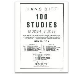 100 STUDIES OPUS 32 PARTE V  FOR THE VIOLIN - SITT