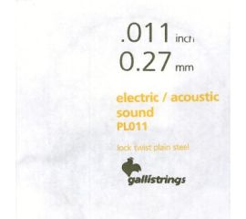 CORDA PER CHITARRA ELETTRICA O ACUSTICA D'ADDARIO PL 011 PLAIN STEEL AUDIO VID