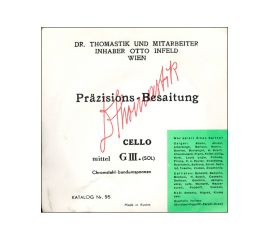 CORDA PER VIOLONCELLO MITTEL G III SOL CHROMSTAHL THOMASTIK INFELD PRAZISIONS-BE