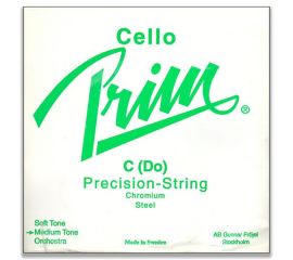 CORDA PER VIOLONCELLO PRIM CHROMIUM STEEL C DO MEDIUM TONE PRECISION-STRING