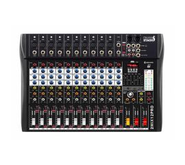 ITALIAN STAGE 2MIX12PRO mixer 12 canali con Bluetooth ed Effetti