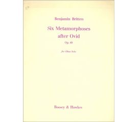 SIX METAMORPHOSES AFTER OVID OPUS 49 - BRITTEN