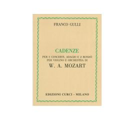 CADENZE  Per 5 concerti, Adagio e 2 Rondò per Violino e Orchestra di W.A. MOZART