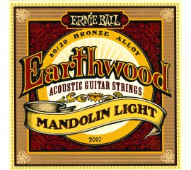 ERNIE BALL 2067 Earthwood 80/20 Bronze Mandolin Light 9-34