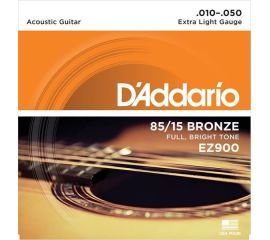 D'ADDARIO EZ900 10-50 Muta corde chitarra acustica