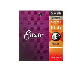 ELIXIR 11002 MUTA CHITARRA ACUSTICA  .010 - .047