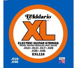 D'addario exl110 muta chitarra elettrica 010-046