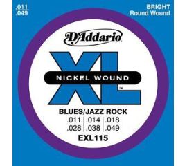 D'ADDARIO XL115 MUTA CHITARRA ELETTRICA 011-049