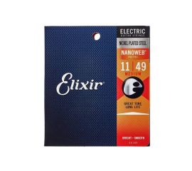 Elixir Nanoweb Medium muta chitarra elettrica 011-049