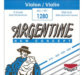 ARGENTINE - 1280 SET 4 CORDE BALL END VIOLINO