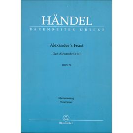 ALEXANDER'S FEAST HWV75 - HANDEL