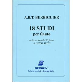 18 STUDI X FLAUTO - BERBIGUIER