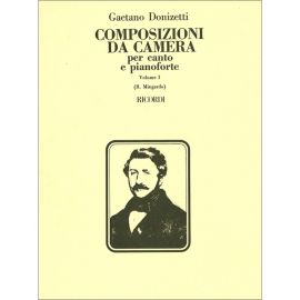 COMPOSIZIONI DA CAMERA PER CANTO E PIANOFORTE VOLUME I - DONIZETTI