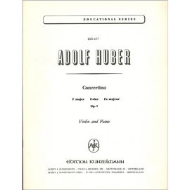 CONCERTINO F MAJOR OPUS 7 - HUBER