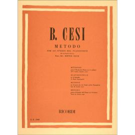 METODO PER LO STUDIO DEL PIANOFORTE IN 12 FASCICOLI - FASC. X - BENIAMINO CESI