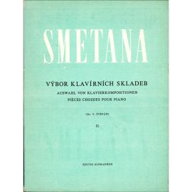 PIECES CHOISIES POUR PIANO VOLUME II - SMETANA