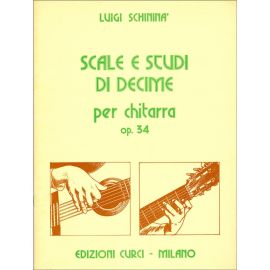 SCALE E STUDI DI DECIME X CHITARRA OP.34