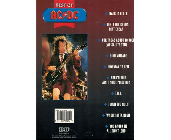 ACDC Best Of AC / DC Sheet music, 2 image