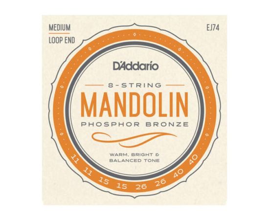 D'ADDARIO EJ74 MUTA MANDOLINO