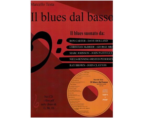 Sinfonica Jazz Metodo Il Blues Dal Basso Marcello Testa con CD, 2 image