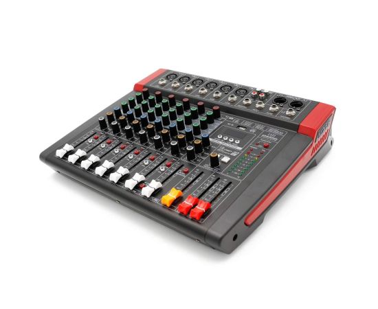 SINEXTESIS Mixer 6 canali, multieffetto DSP, interfaccia USB, lettore Mp3, Bluetooth