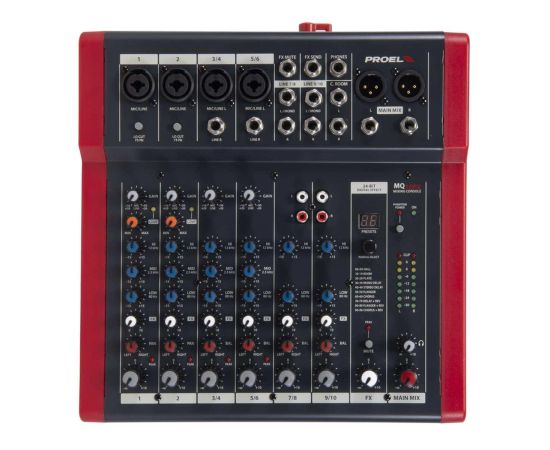 Proel MQ10FX Mixer 10 canali compatto