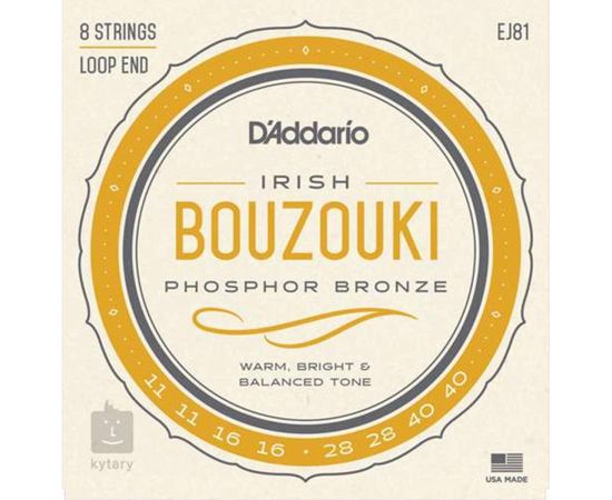 D'ADDARIO EJ81 MUTA BOUZOUKI IRLANDESE