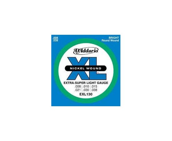 D'addario EXL130  muta chitarra elettrica 008-038