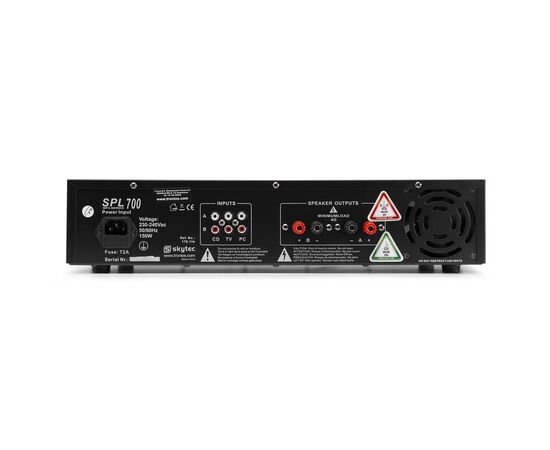 SPL 700MP3 Amplifier blue LED+EQ BL, 5 image