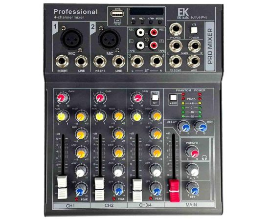 EK Audio MMF4 Mixer 4 canali