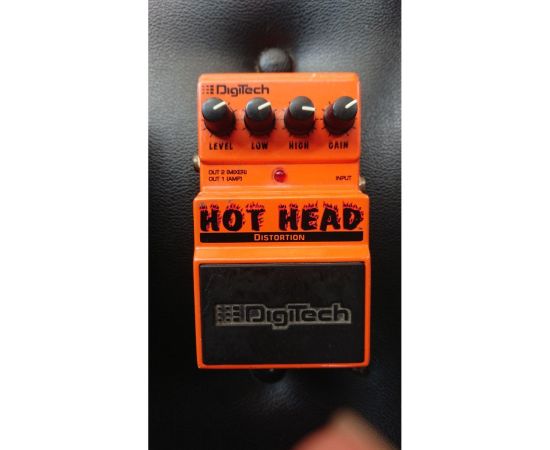 DIGITECH DHH HOT HEAD  PEDALE DISTORSORE USATO