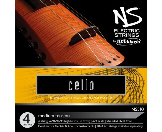 NS510 MUTA 4 CORDE PER VIOLONCELLO