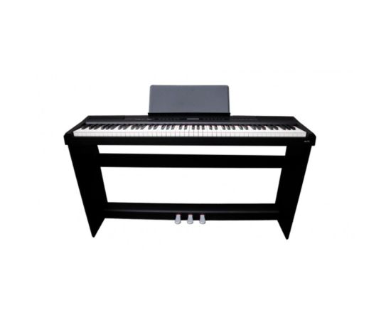 Echord SP-10/B Digital piano 88 tasti pesati con supporto in legno a 3 pedali