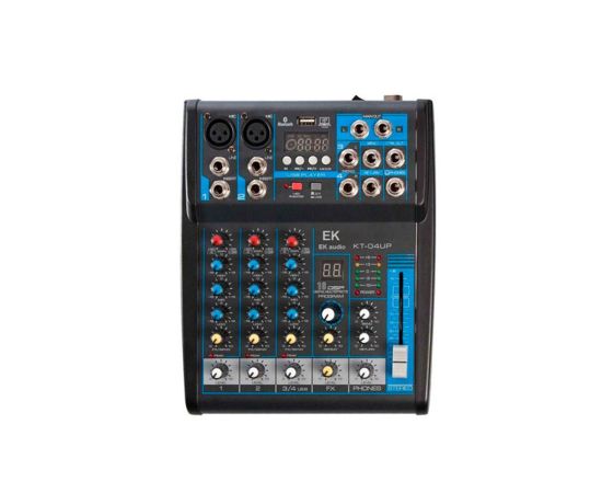 EK Audio KT04UP Mixer 4 canali