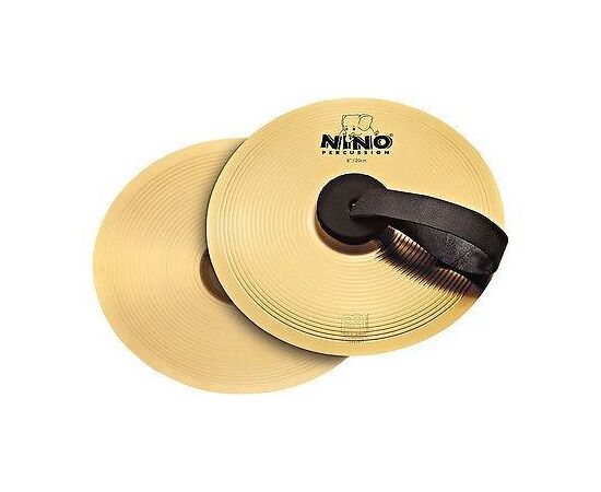 MEINL NINO PERCUSSION B020 COPPIA PIATTI 8" IN LEGA D'OTTONE