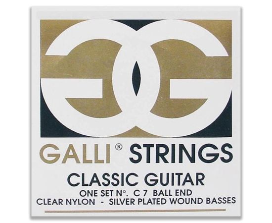 GALLI CORDE CHITARRA CLASSICA SET C7 BALL END