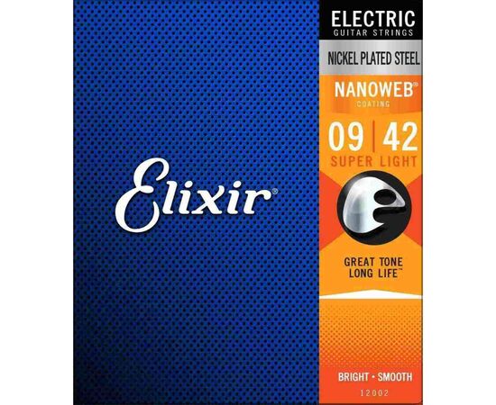 Elixir Nanoweb Super-Light 09-42 muta chiitarra elettrica