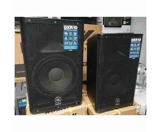 YAMAHA DXR 10 Coppia Diffusori attivi da 1100 watt, usati