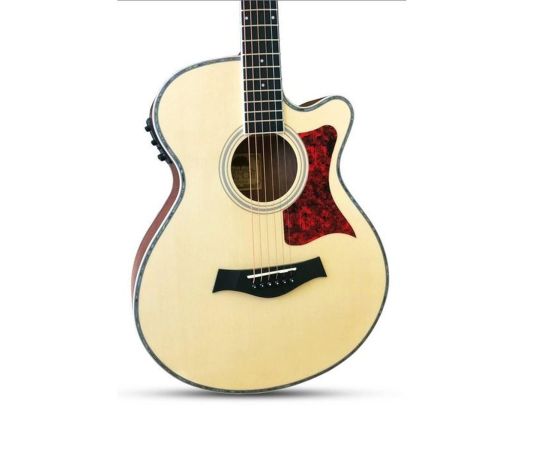 VERMONT F100CE-N CHITARRA ACUSTICA FOLK ELETTRIFICATA CUTAWAY NATURAL