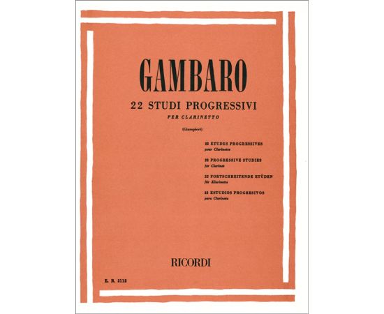 22 STUDI PROGRESSIVI - GAMBARO