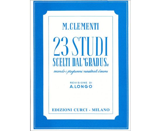 23 STUDI SCELTI DAL " GRADUS " - CLEMENTI