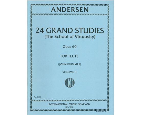 24 GRAND STUDIES OPUS 60 VOLUME II - ANDERSEN