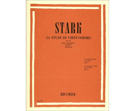 24 STUDI DI VIRTUOSISMO OPUS 51 FASCIOLO I - STARK